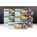 Three boxed Athearn HO gauge Union Pacific locomotives to include 3154 GP9, 3806 SD 9 PWR and 3806