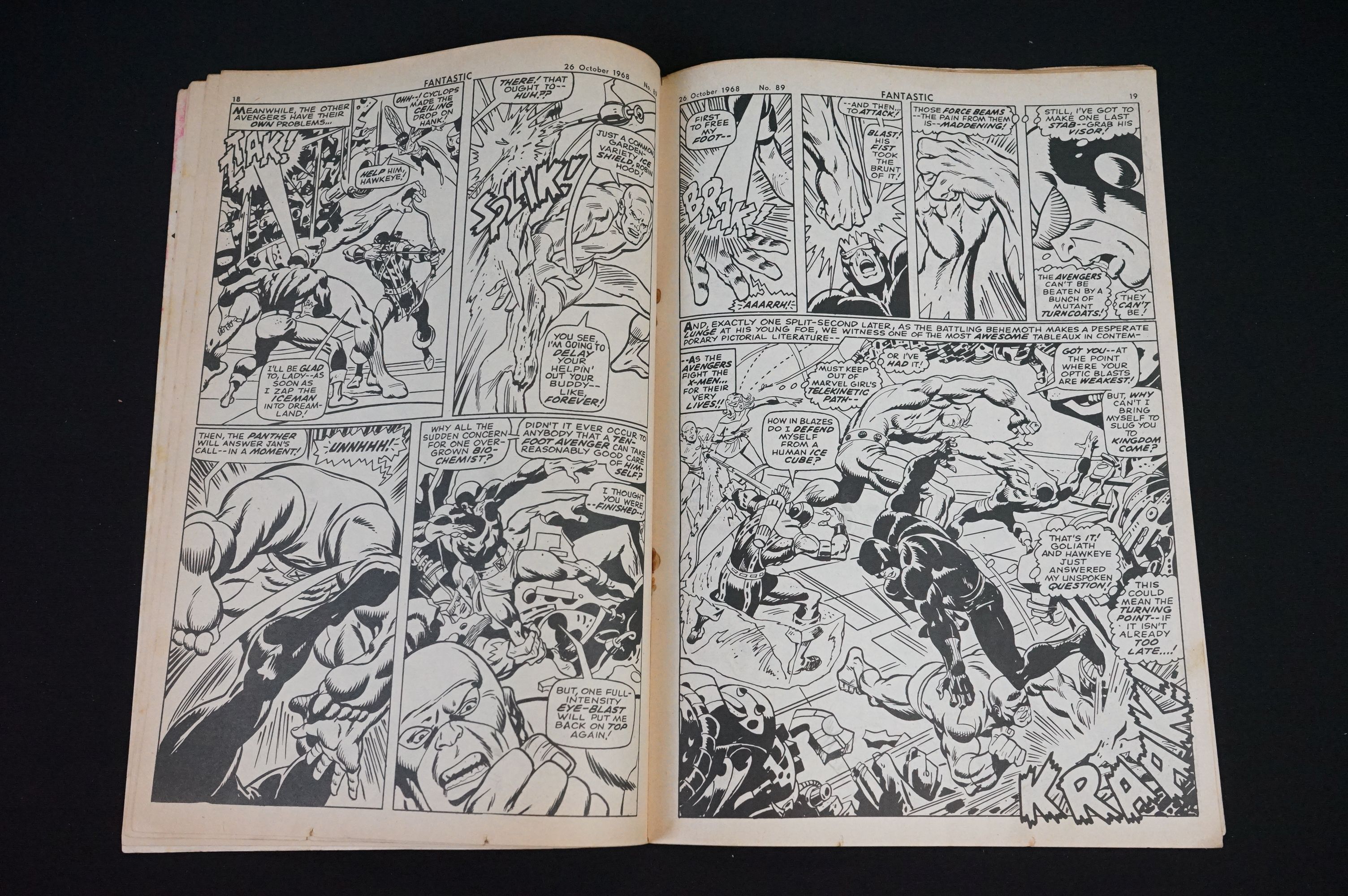 Comics - 27 A Power Comics Fantastic and Terrific comics featuring Thor, Avengers, X Men etc, some - Image 6 of 7
