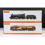 Two boxed Hornby OO gauge locomotives to include R3166 GWR 4-6-0 Star Class Knight of the Grand