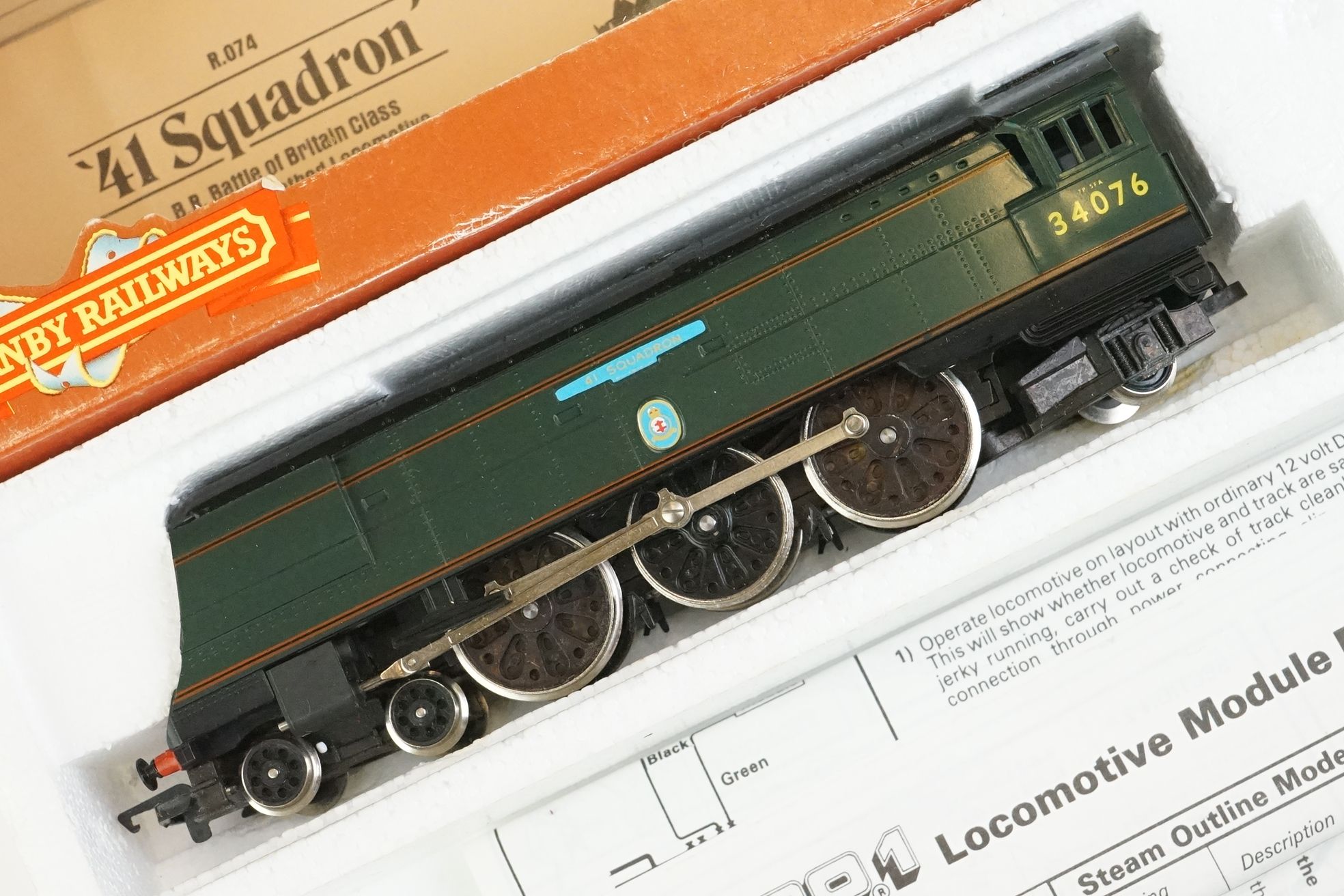 Four boxed Hornby OO gauge locomotives to include R074 BR Battle of Britain 41 Squadron, R315 LMS - Image 11 of 22