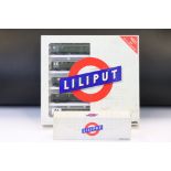 Boxed Liliput HO gauge 835 Passeger Train pack of 5 x coaches in DB green livery plus a boxed