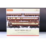 Boxed Hornby OO gauge RR3134 Northern Belle Pullman Cars Train Pack, complete