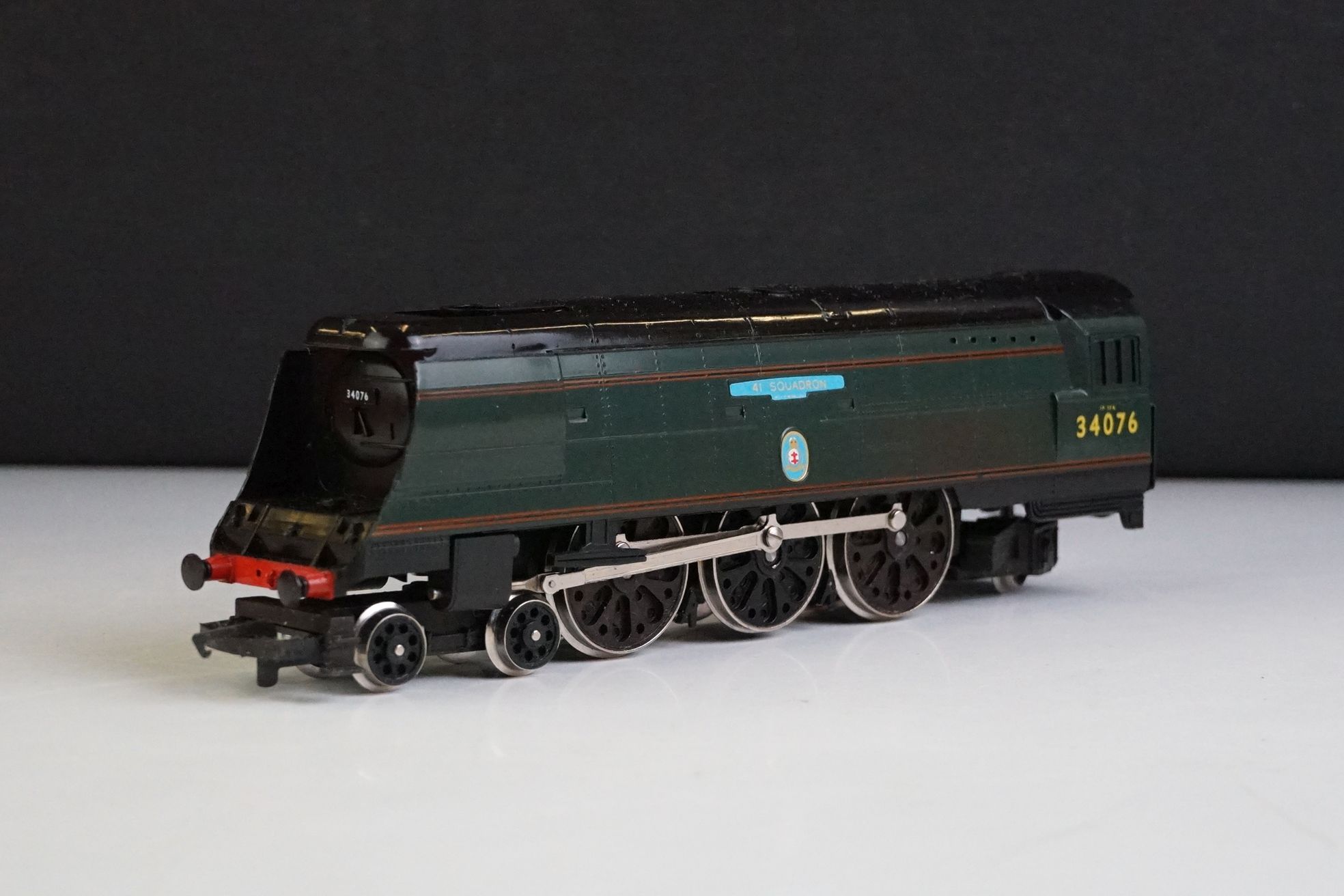 Four boxed Hornby OO gauge locomotives to include R074 BR Battle of Britain 41 Squadron, R315 LMS - Image 2 of 22