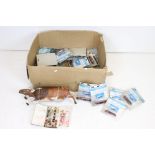 A box of mixed collectables to include a large quantity of NOS multi purpose penknives, papiermache