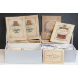 A large collection of cigarette cards both loose and within albums to include some complete sets,