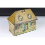 William Crawford & Sons "The Lucie Attwell Kiddibics" biscuit tin moneybox, approx 20.5cm wide