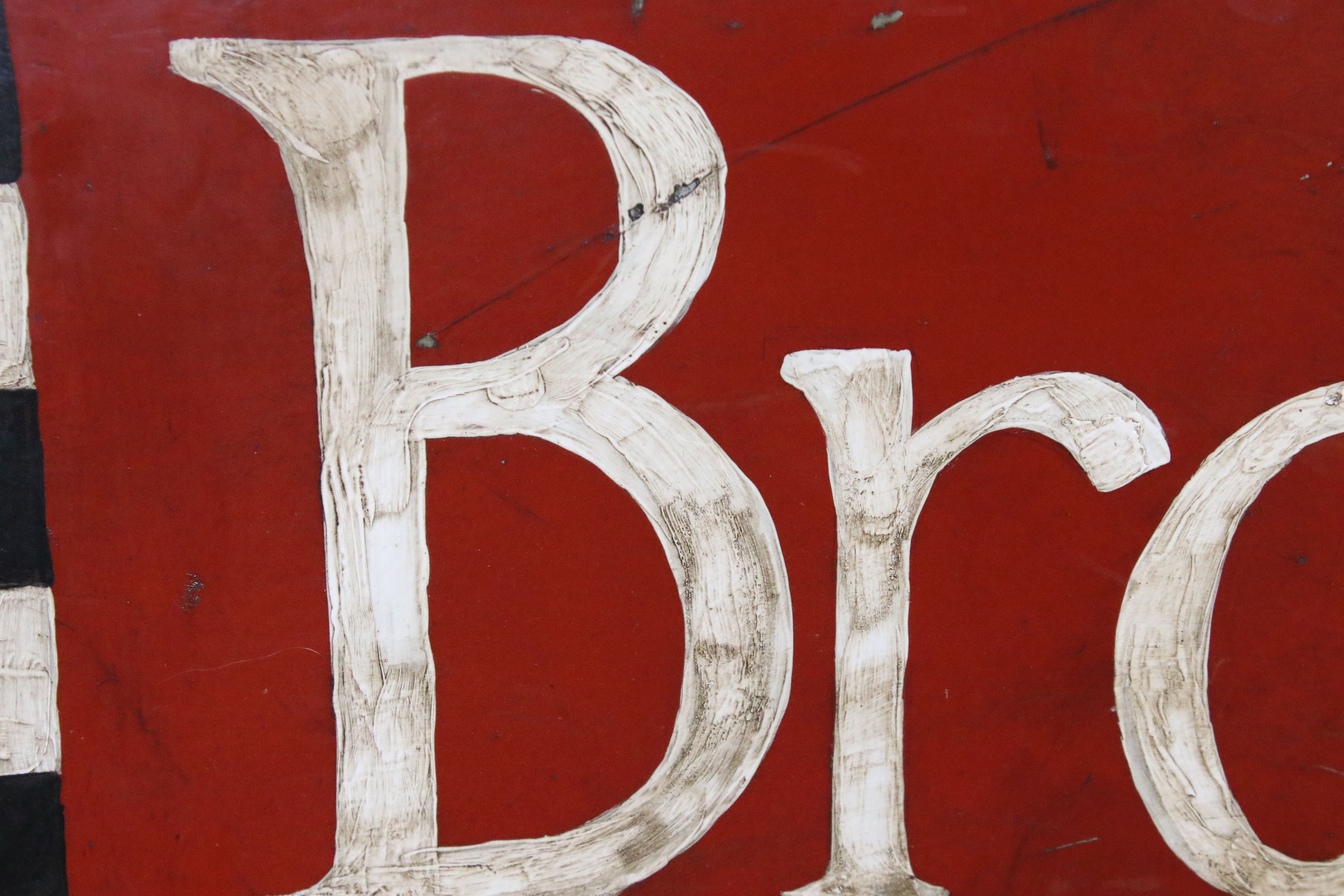 Advertising - 'Brooke Bond Tea' enamel sign, approx 75cm x 57cm - Image 3 of 5