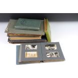 Eight Albums of Early 20th century Photographs including an album containing photographs of