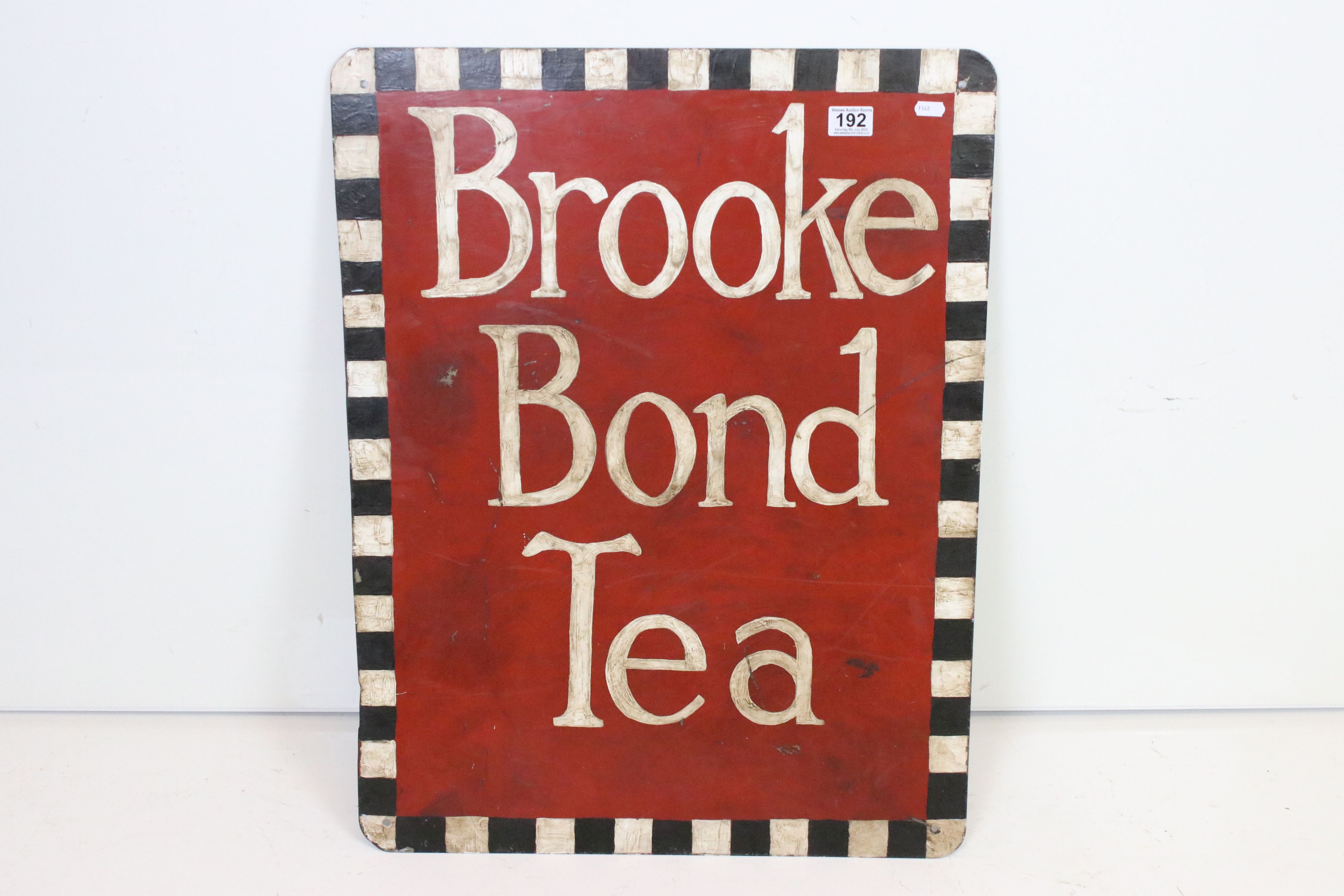 Advertising - 'Brooke Bond Tea' enamel sign, approx 75cm x 57cm
