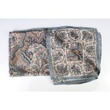Liberty of London Silk Scarf decorated with a paisley pattern, 87cm x 87cm
