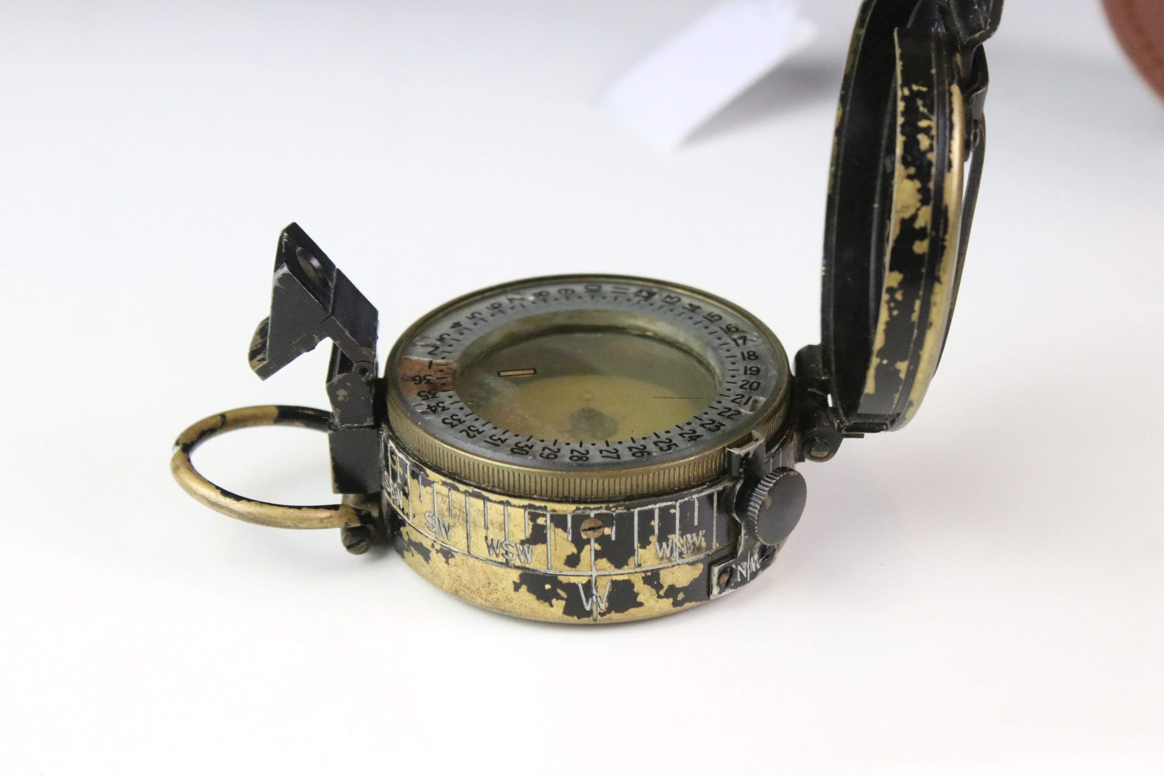 WW2 Brass compass - Image 3 of 4