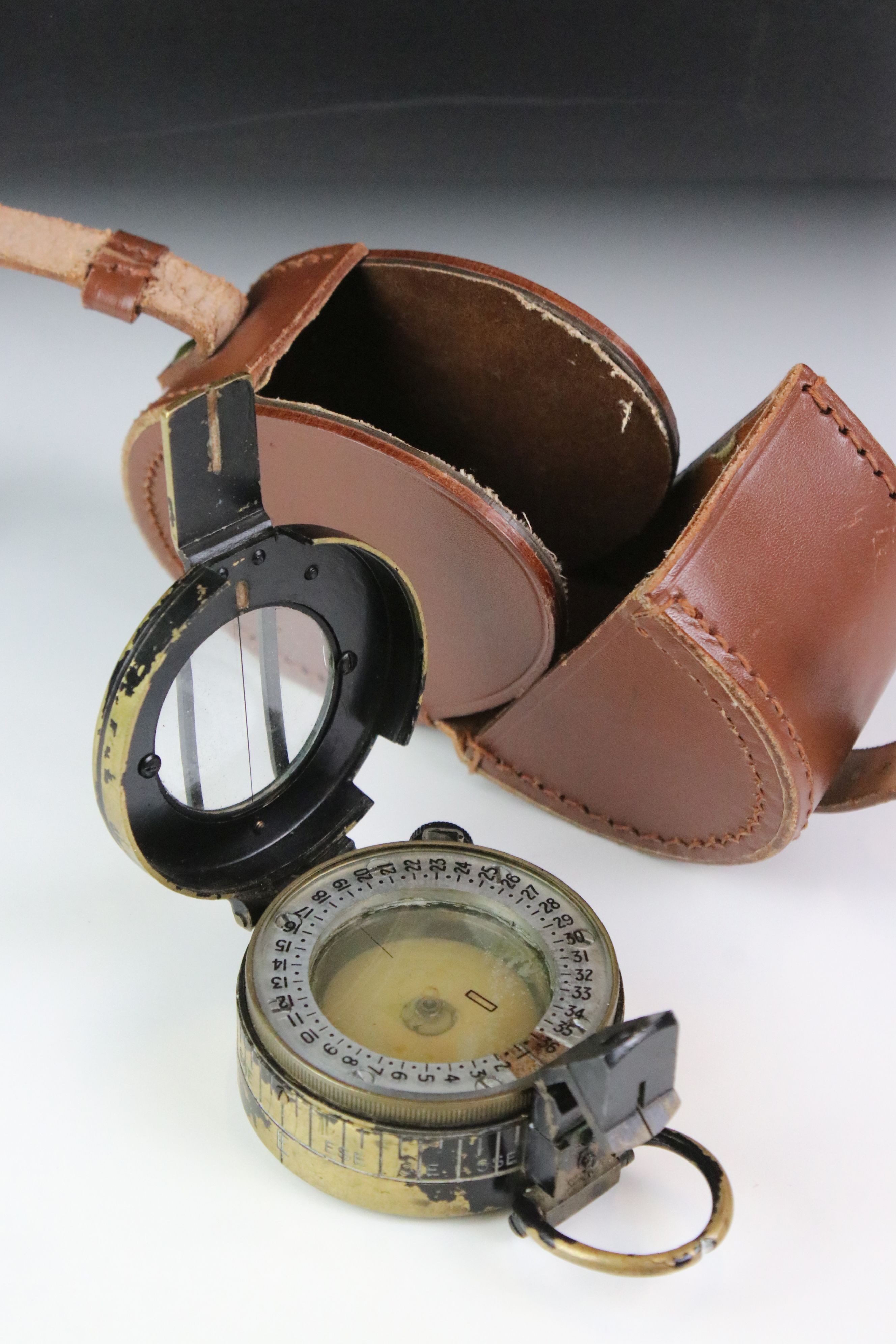 WW2 Brass compass