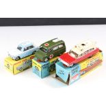 Two Corgi cars to include a Bedford Military Ambulance (414) and a Superior Ambulance (437) both wit