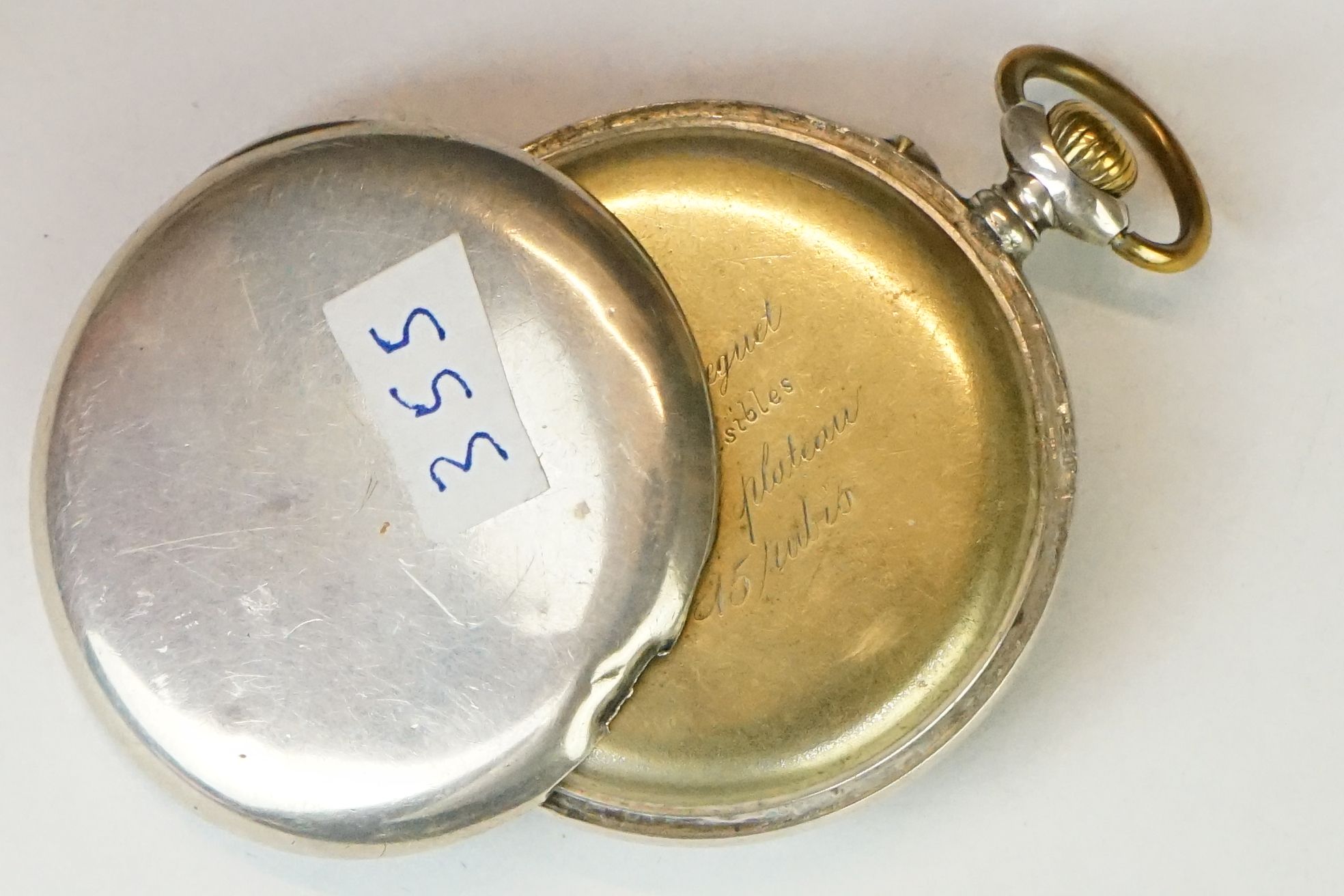 Five 19th Century and later pocket watches. The lot to include three silver hallmarked open faced - Image 3 of 12