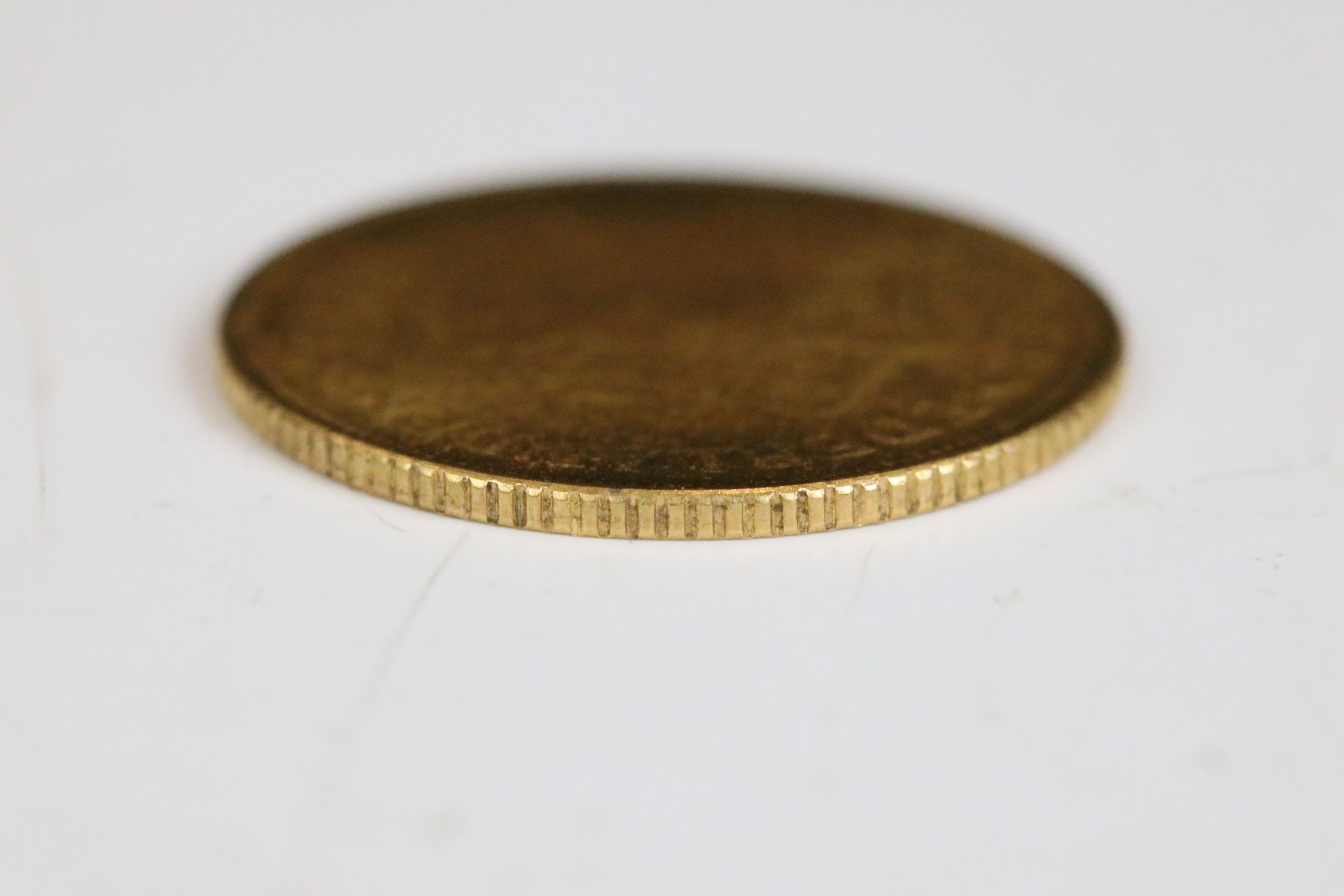 A Netherlands five Guilders gold coin, dated 1912. - Image 3 of 3