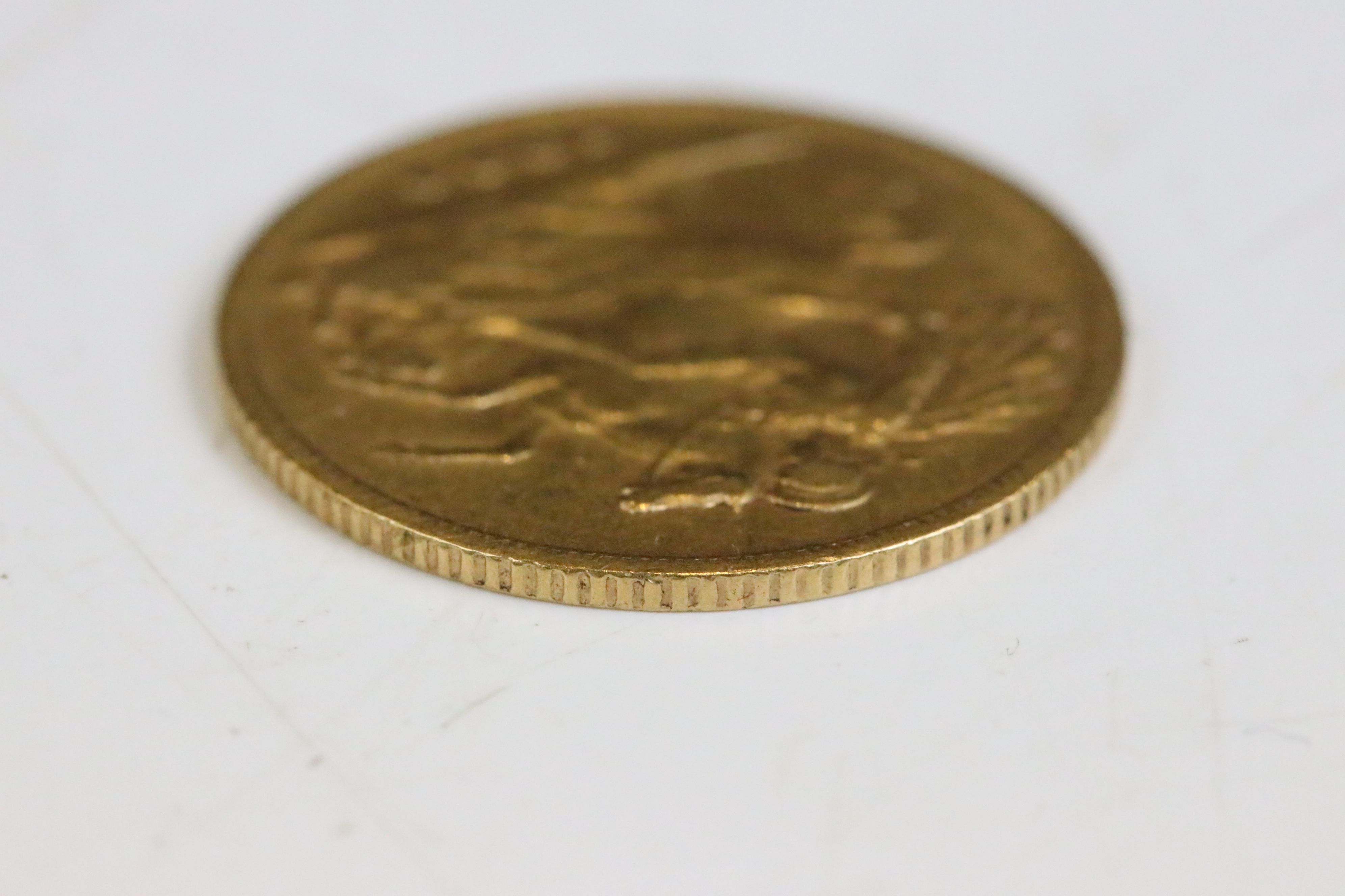 A British Queen Victoria gold half sovereign coin, dated 1900. - Image 3 of 3