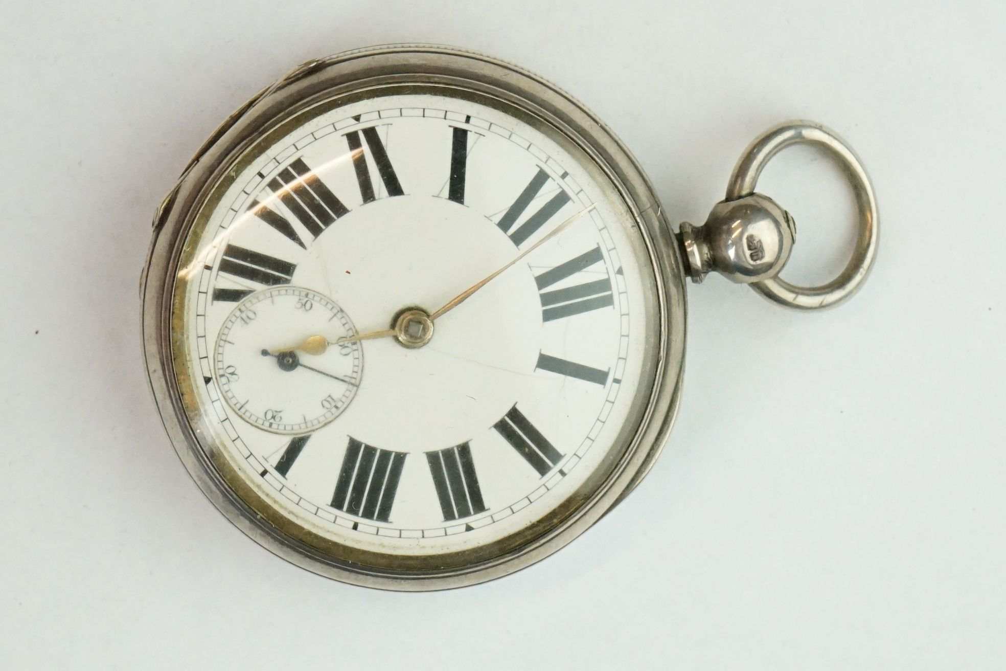 Five 19th Century and later pocket watches. The lot to include three silver hallmarked open faced - Image 9 of 12
