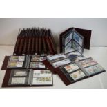 A large collection of First Day Covers contained within fifteen albums to include WW2 aircraft and
