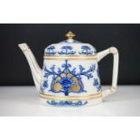 Early 20th century James MacIntyre Aurelian Teapot, probably designed by William Moorcroft,