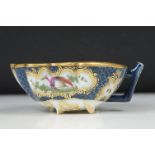 Samson of Paris 19th century 'fancy birds' porcelain cup, approx 11.5cm wide