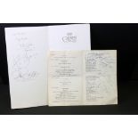 Memorabilia & Autographs - Gerry And The Pacemakers autographs signed to inside of a Grand Christmas