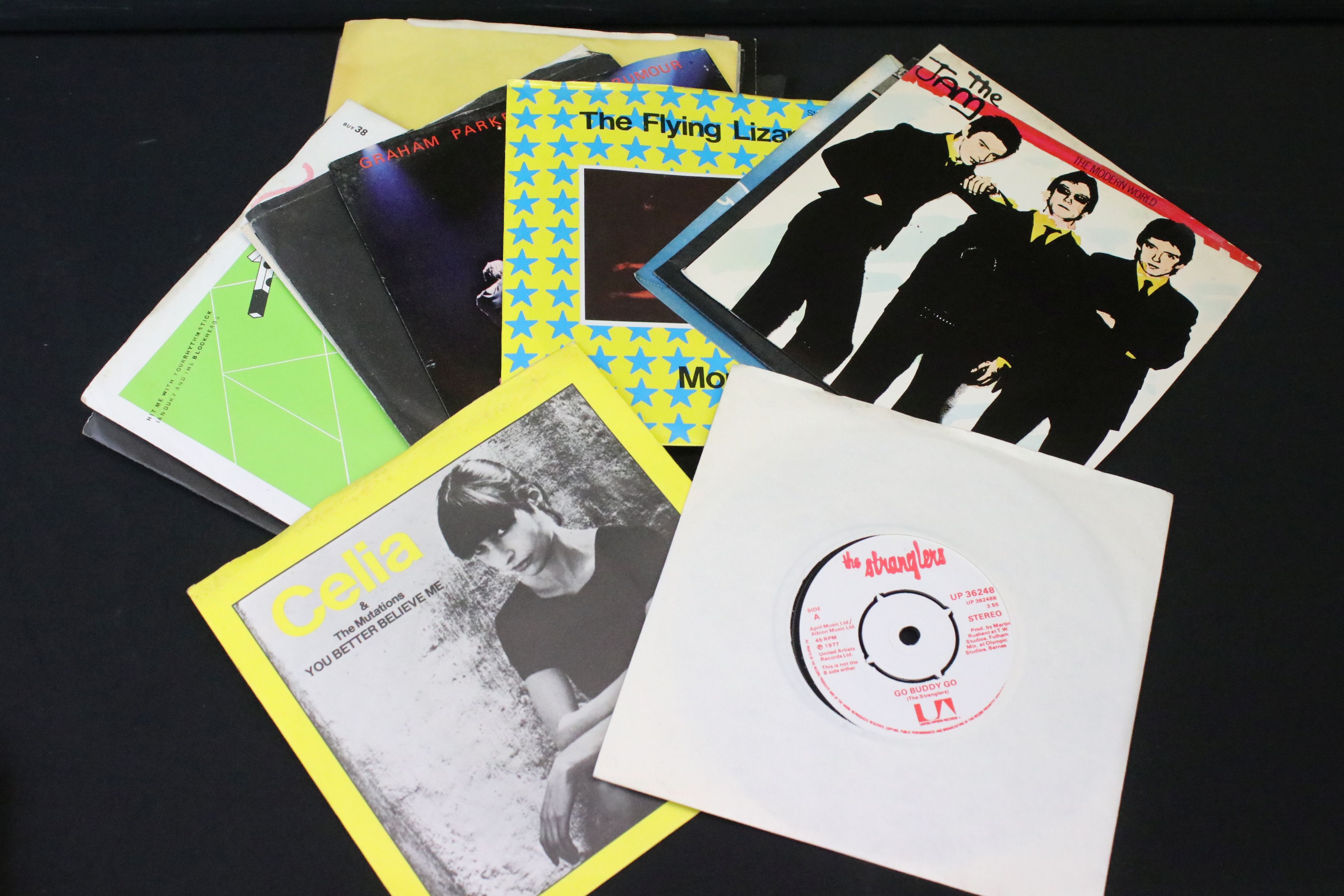 Vinyl - 27 Punk & New Wave 7" singles to include The Clash x 3, The Adverts, Ramones x 2, Sex - Image 4 of 5