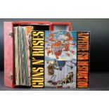 Vinyl - Approx 20 LPs and 12" singles spanning genres & decades to include Guns N Roses (Appetite