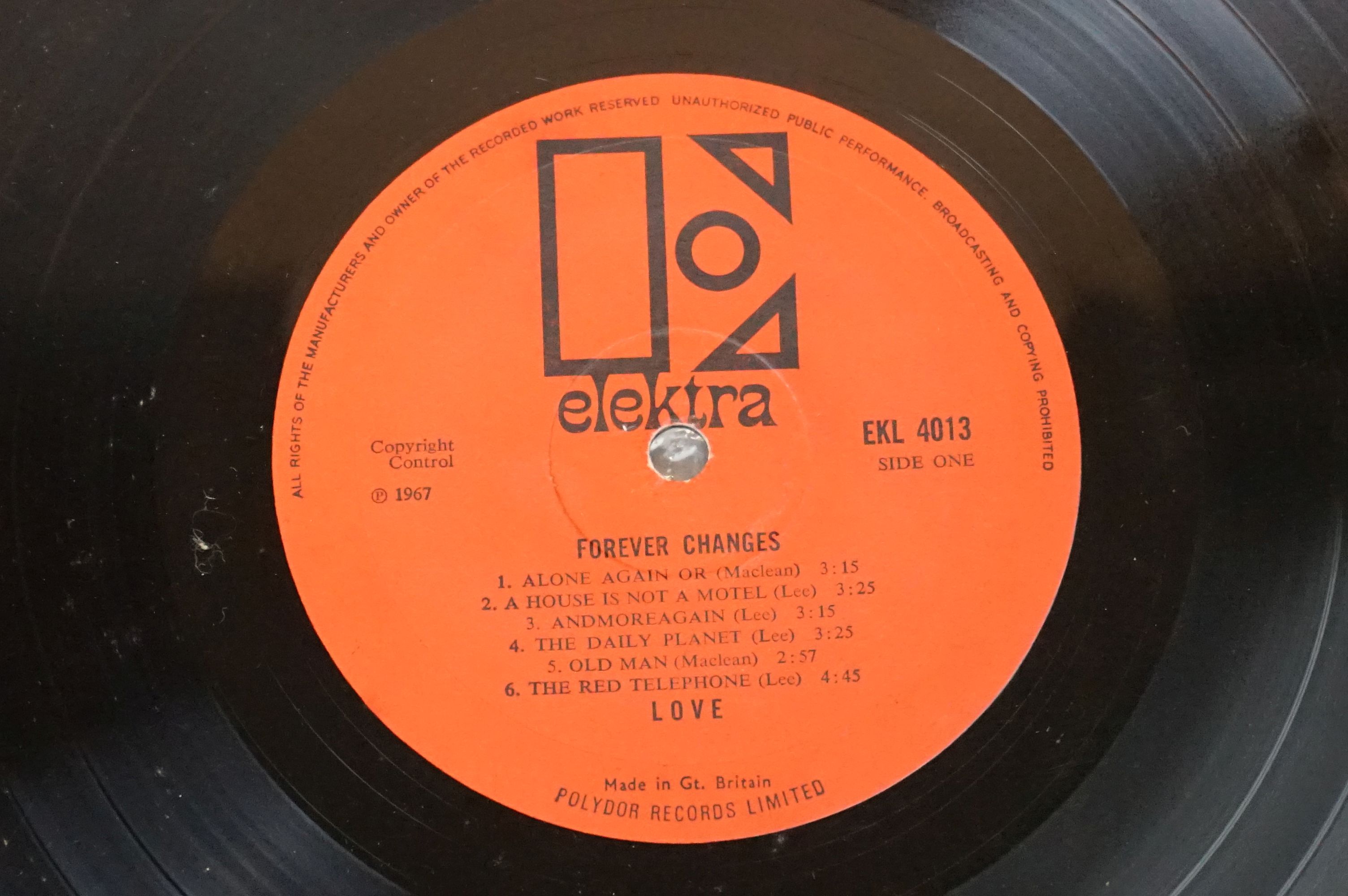 Vinyl - Love Forever Changes LP on Elektra EKL 4013, original UK mono press. Vg - Image 3 of 6