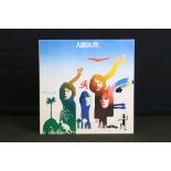 Memorabilia & Autographs - A fully signed copy of Abba The Album sleeve. Signatures to the right