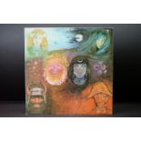 Vinyl - King Crimson In The Wake Of Poseidon on Island ILPS 9127, pink 'i' labels. Textured sleeve