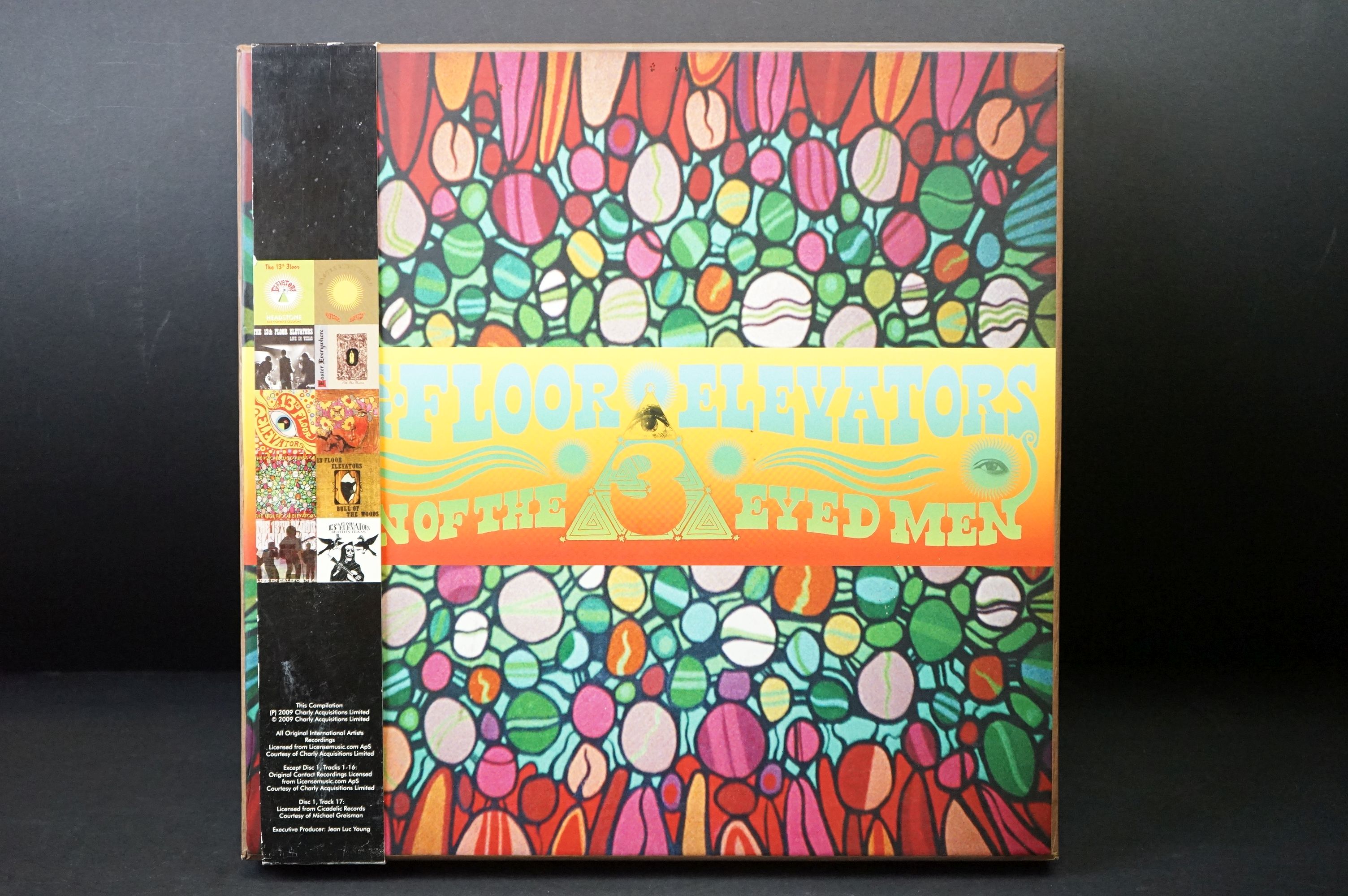 CDs - 13th Floor Elevators Sign Of The 3 Eyed Men ltd edition 10 CD box set on Charly Records – IA# - Image 2 of 12