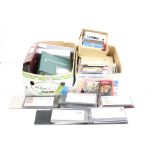 Postcards and first day covers - A collection of books of postcards & boxed sets of postcards, a