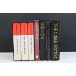 Collection of late 20th Century folio books to include; The Tudor Ventures by Richard Hakluyt (