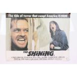 The Shining quad film poster, rolled (30x40")