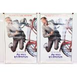 2 x Pee Wee's Big Adventure one sheet film posters, rolled (27 x 41")