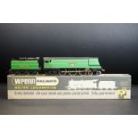 Boxed Wrenn OO gauge W2266 Plymouth 4-6-2 SR Green locomotive