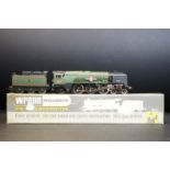 Boxed Wrenn OO gauge W2238 4-6-2 Clanline BR green locomotive