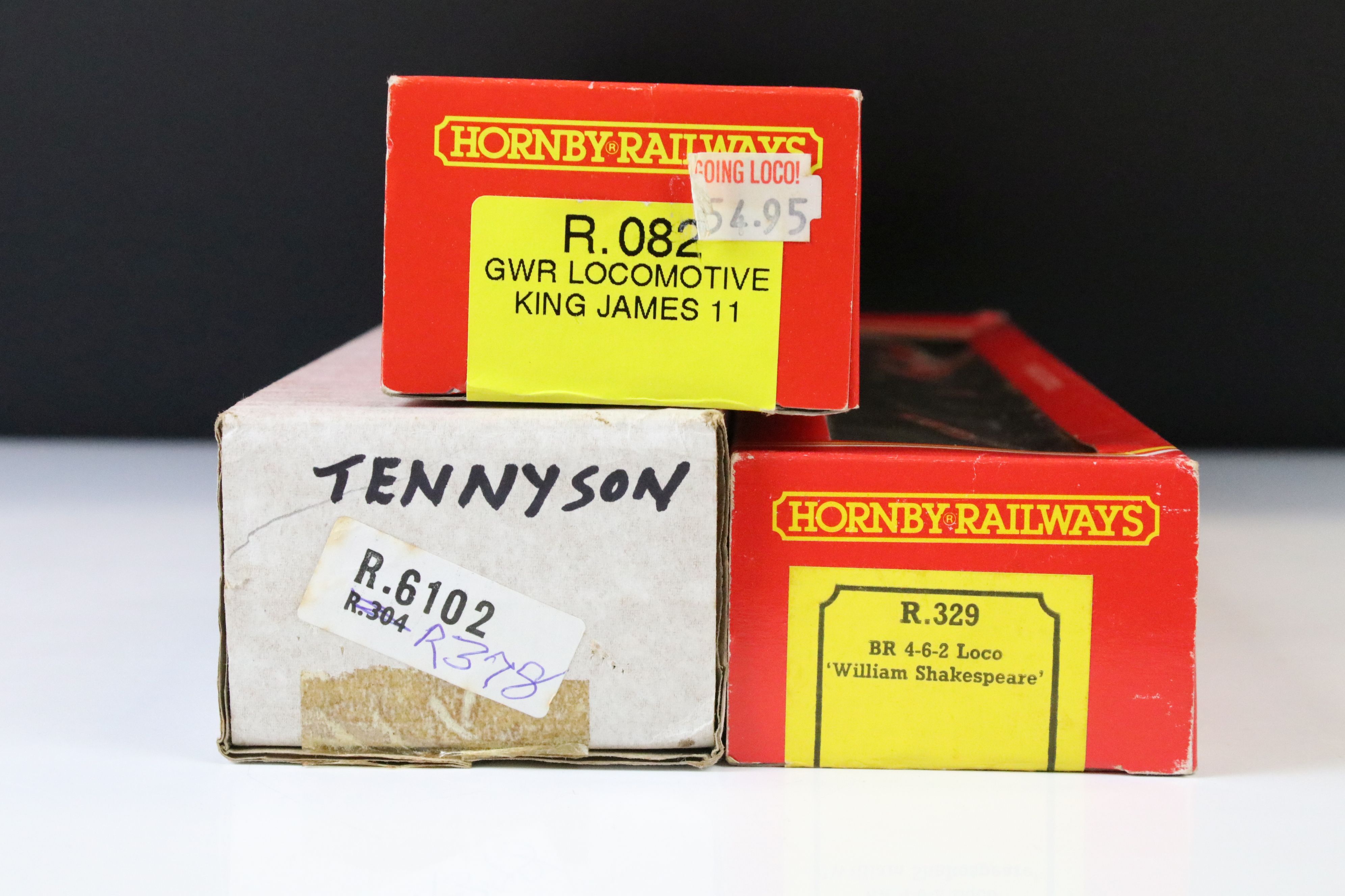 Three boxed Hornby OO gauge locomotives to include ltd edn Tennyson, R082 GWR Locomotive King - Image 9 of 9