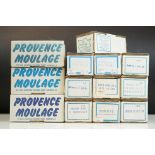 13 Boxed Provence Moulage 1/43 model kits to include Mazda 727 C Le Mans 84, Peugeot 205 Tour De