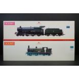 Two boxed Hornby OO gauge locomotives to include R2503 SR 0-4-4 Class M7 Locomotive 357 (some box