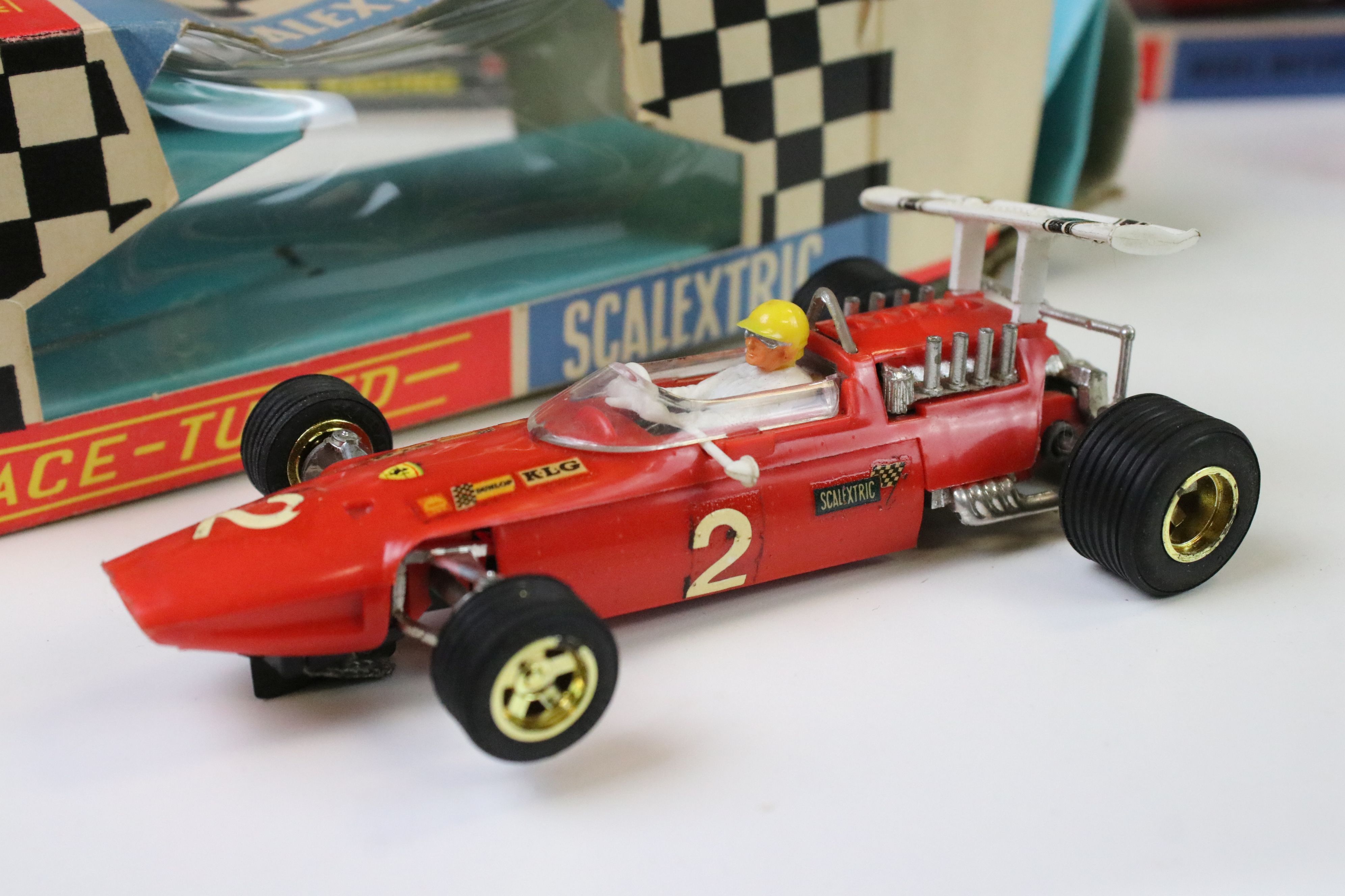 Nine boxed Scalectrix slot cars to include 4 x Race Tuned (C16 Ferrari P4, C9 Ferrari GP, C77 Ford - Image 8 of 20