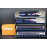Hornby OO gauge First 43042 2 x locomotive and 2 x coach set plus a OO Works Pullman Observation