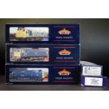 Four boxed OO gauge locomotives to include 3 x Bachmann (32325DC Class 25/1 Bo Bo Diesel D5211