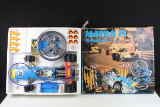 Boxed Polistil P49 Matra F1 Filoguidata remote control racing car, missing x cone, otherwise vg,