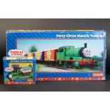 Boxed Hornby OO gauge Thomas & Friends R9072 Percy Circus Electric Train Set (appears complete