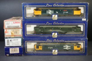 Seven boxed Lima OO gauge locomotives to include 5 x Lima Collection (L205129, 204784, L204644,