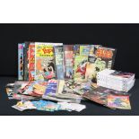 Comics and Sticker books - Collection to include Beano, Alien, Star Wars and many others along