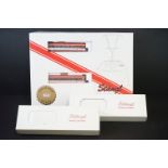 Boxed ltd edn Stangl Modellbahnen HOe railcar set, complete, plus 2 x boxed Stangl HOe OBB 5090