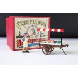 Boxed Trophy Miniatures Streets Of Old London 'Fruit Vendor' metal figure set, no. C57 (gd overall