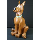 Warner Brothers Store Cartoon Network 1998 hard plastic Scooby Doo figure, 23" in approx height. vg